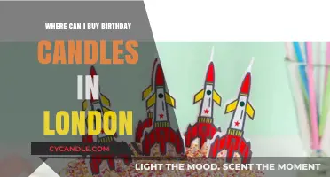 Best Places to Buy Birthday Candles in London: A Shopper's Guide