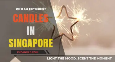 Best Places to Buy Birthday Candles in Singapore: A Guide