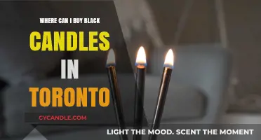 Where to Buy Black Candles in Toronto: Top Shops & Online Options