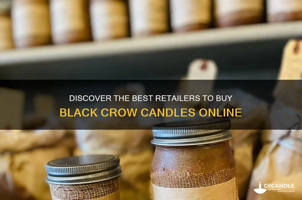 where can i buy black crow candles