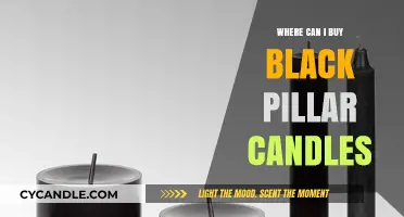 Where to Buy Black Pillar Candles: Top Retailers and Online Stores