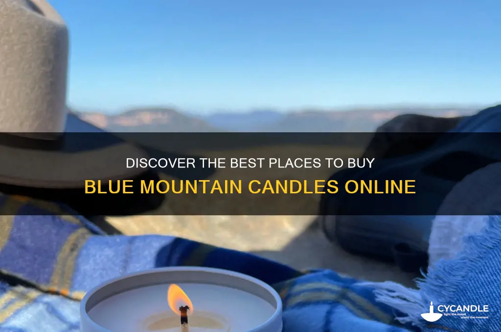 where can i buy blue mountain candles