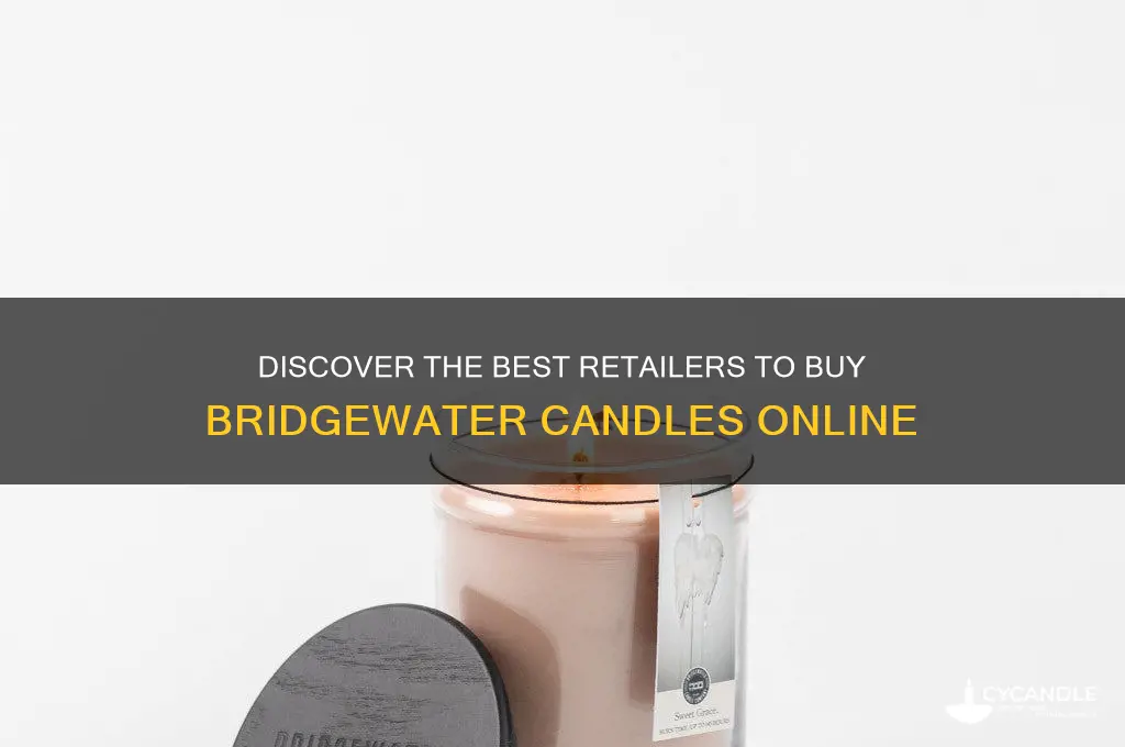 where can i buy bridgewater candles