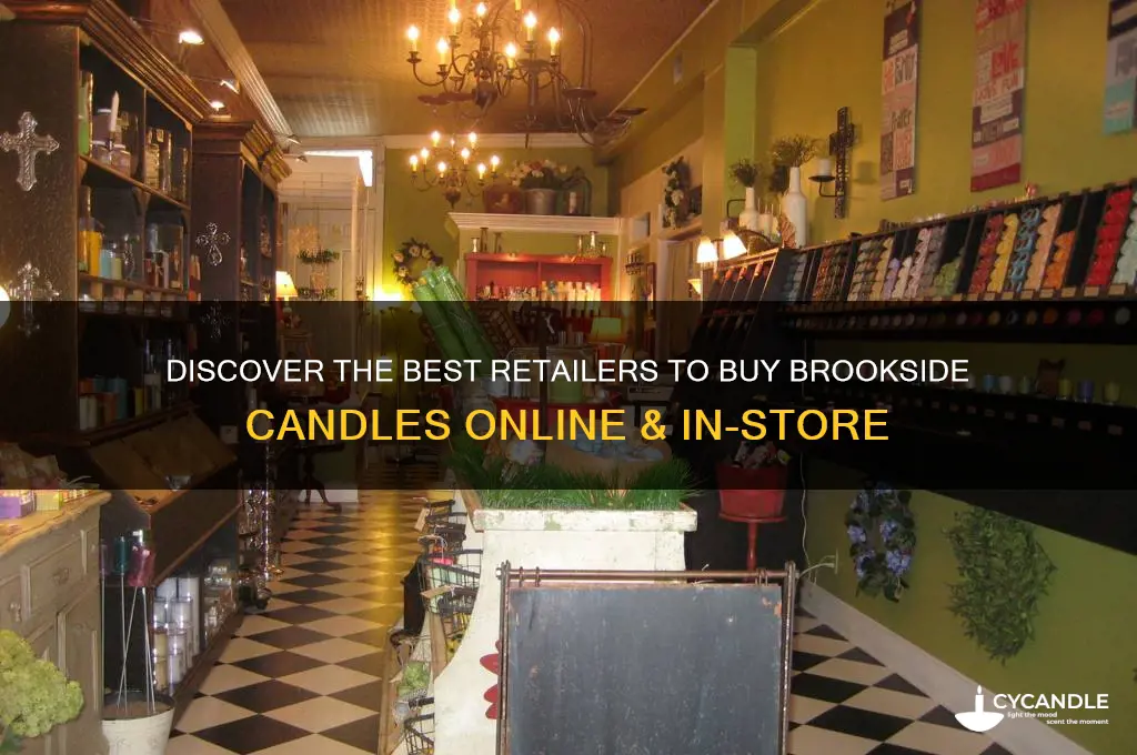 where can i buy brookside candles