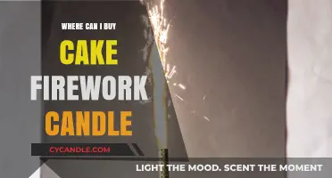 Where to Buy Cake Firework Candles: Top Retailers and Online Stores
