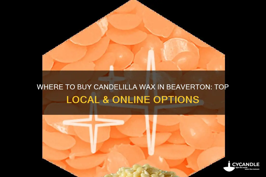 where can i buy candelilla wax in beaverton