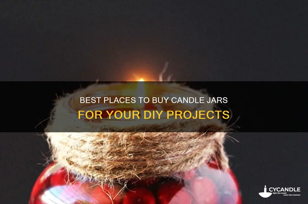 where can i buy candle jars