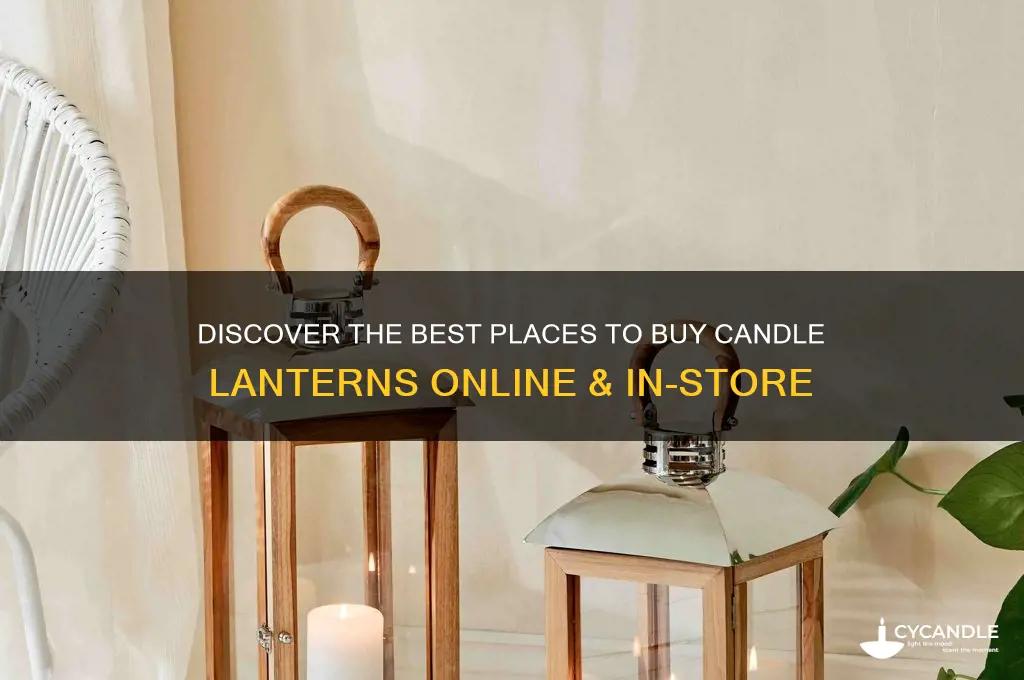 where can i buy candle lanterns