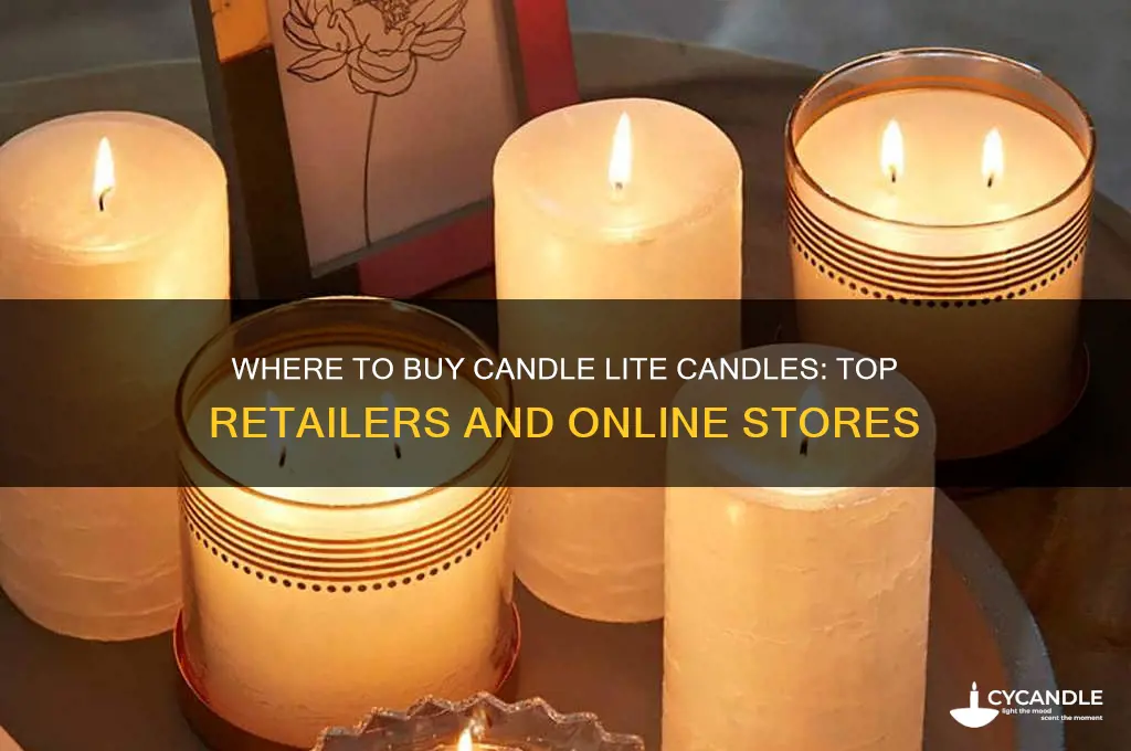 where can i buy candle lite candles