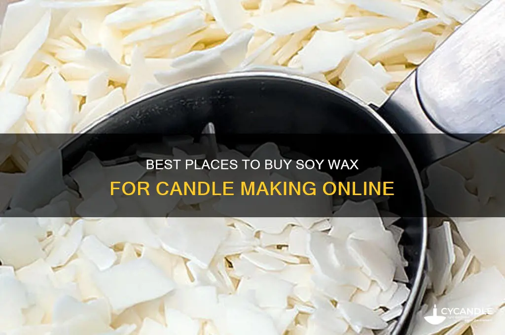 where can i buy candle making soy wax