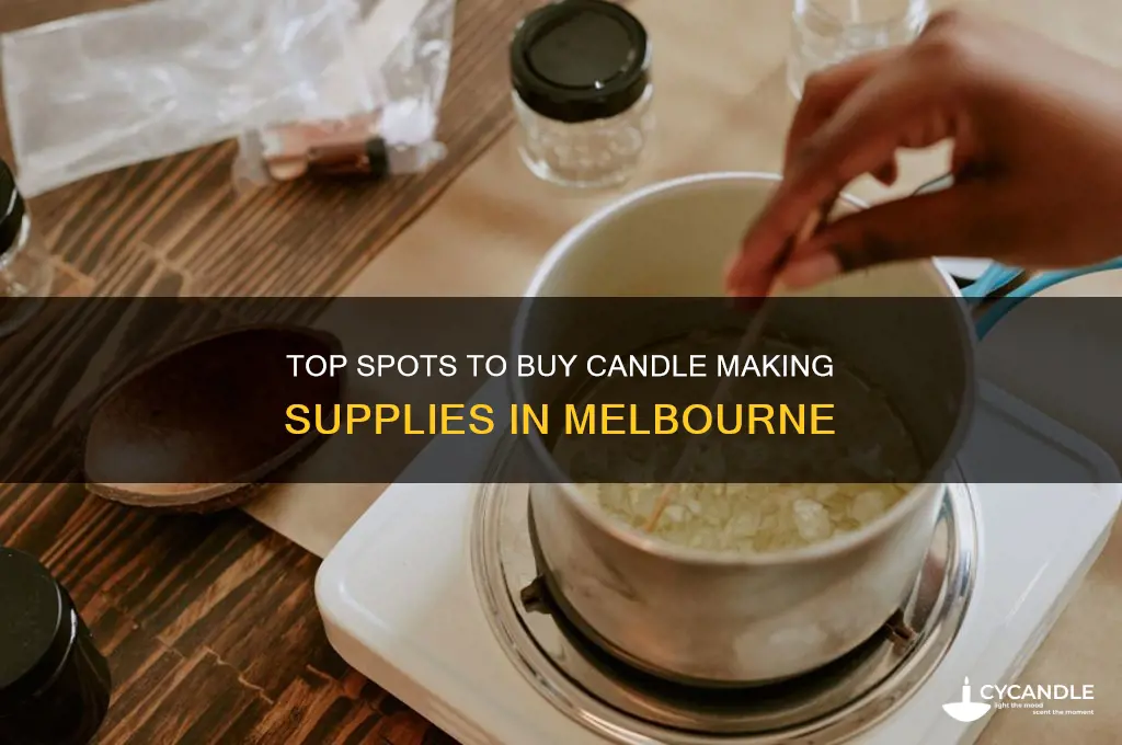 where can i buy candle making supplies in melbourne
