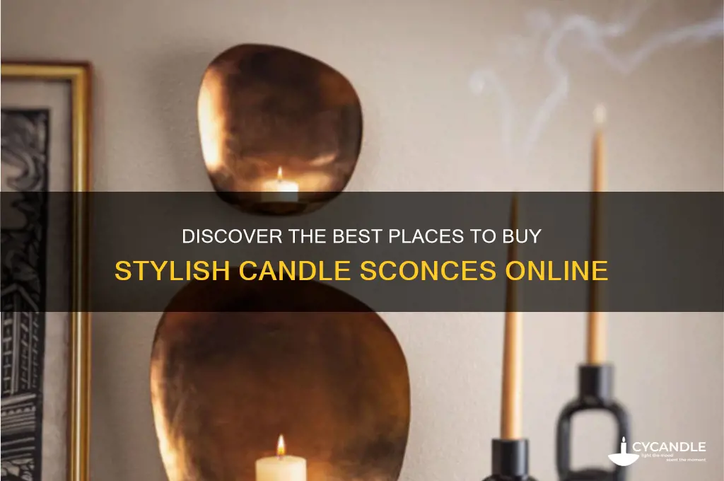 where can i buy candle sconces