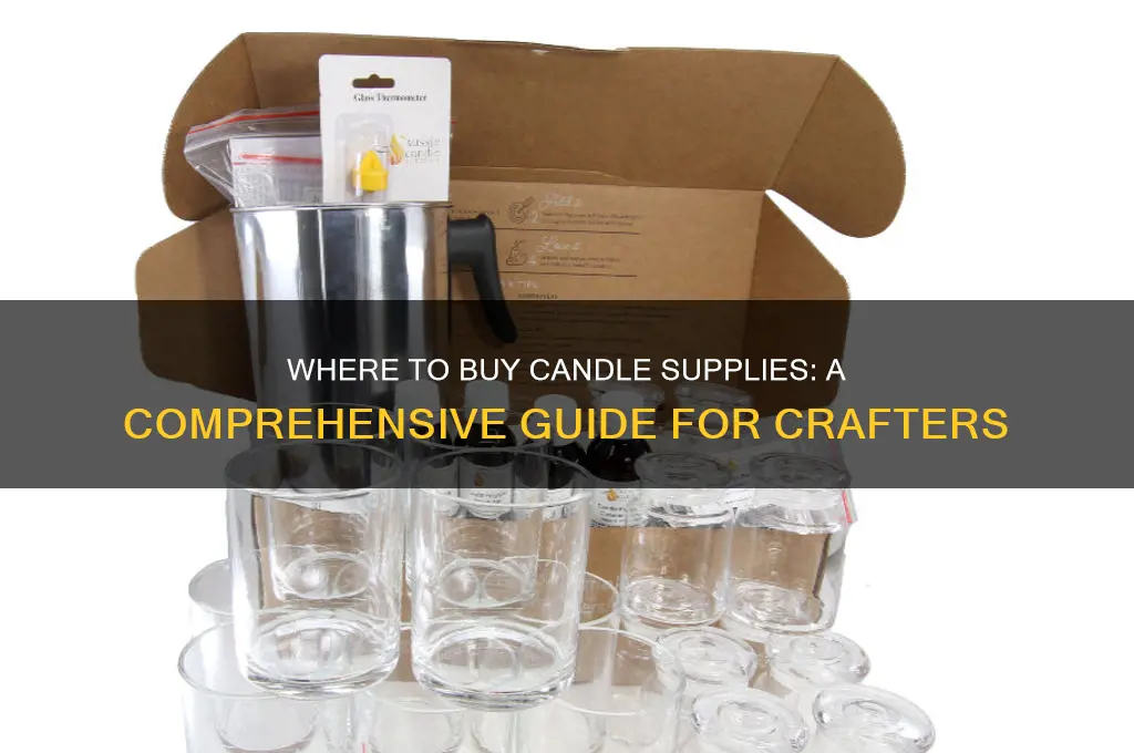where can i buy candle supplies