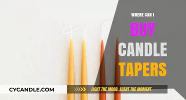 Where to Buy Candle Tapers: Top Retailers and Online Stores