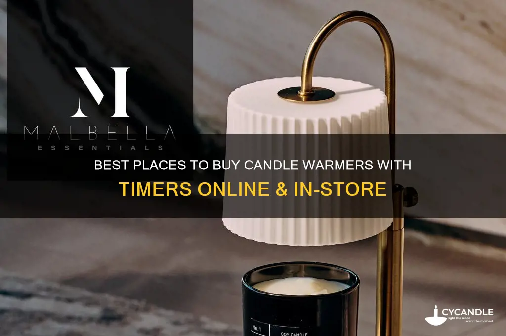 where can i buy candle warmer with timer