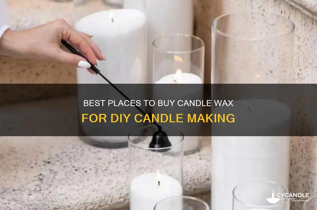 where can i buy candle wax to make candles