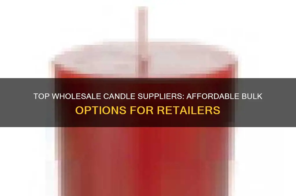 where can i buy candles at wholesale prices