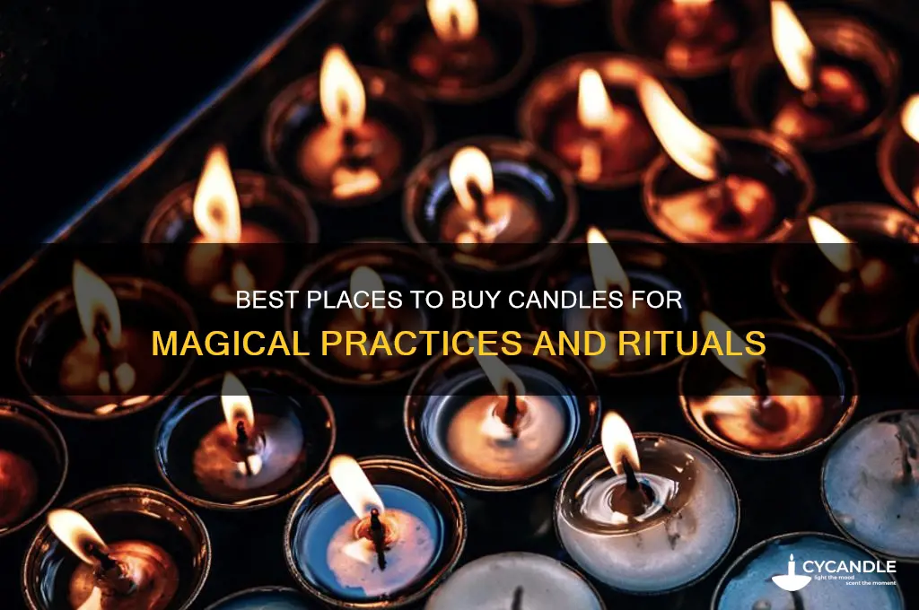 where can i buy candles for magoc