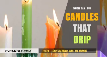 Where to Buy Dripping Candles: Top Retailers and Online Stores