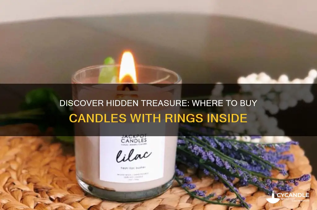 where can i buy candles with rings in them