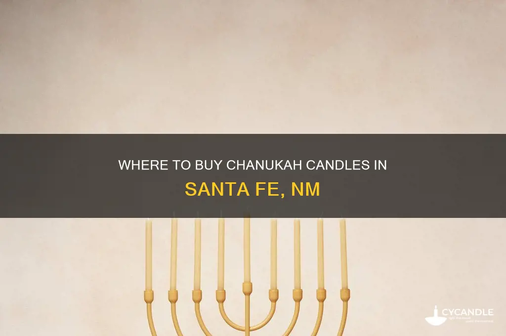 where can i buy chanukah candles in santa fe nm