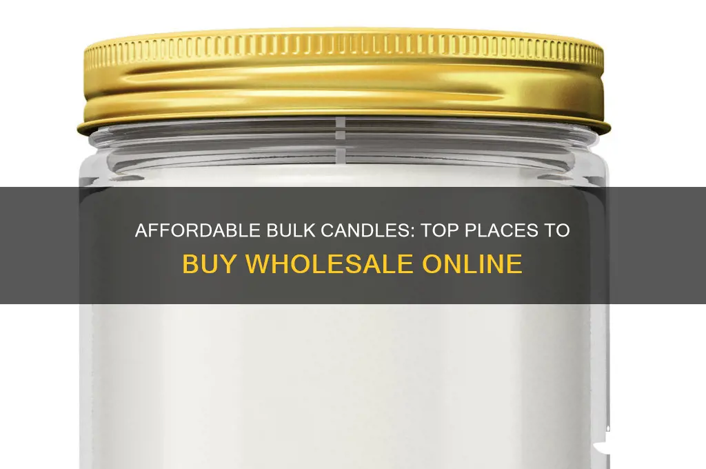 where can i buy cheap bulk candles