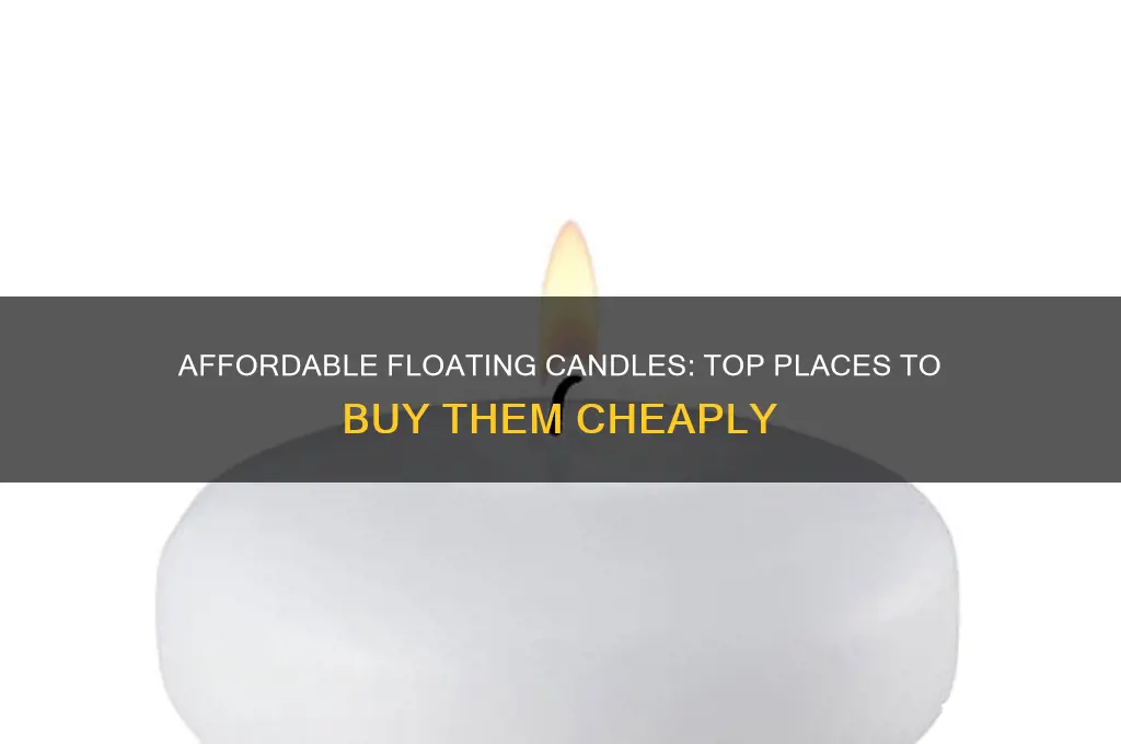 where can i buy cheap floating candles