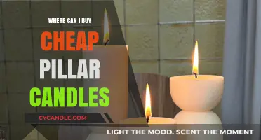 Affordable Pillar Candles: Top Places to Buy at Discount Prices