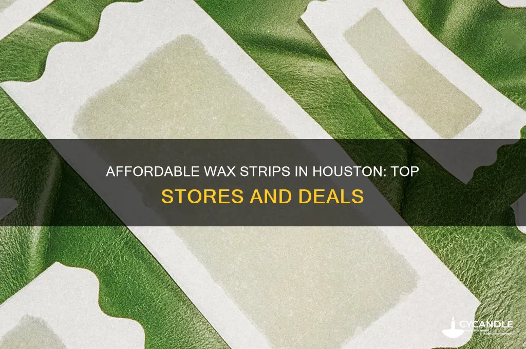 where can i buy cheap wax stirps in houston