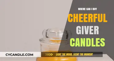 Discover Cheerful Giver Candles: Top Retailers and Online Stores to Buy