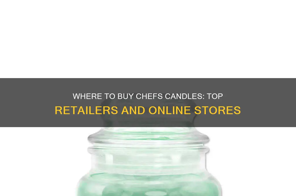 where can i buy chefs candles