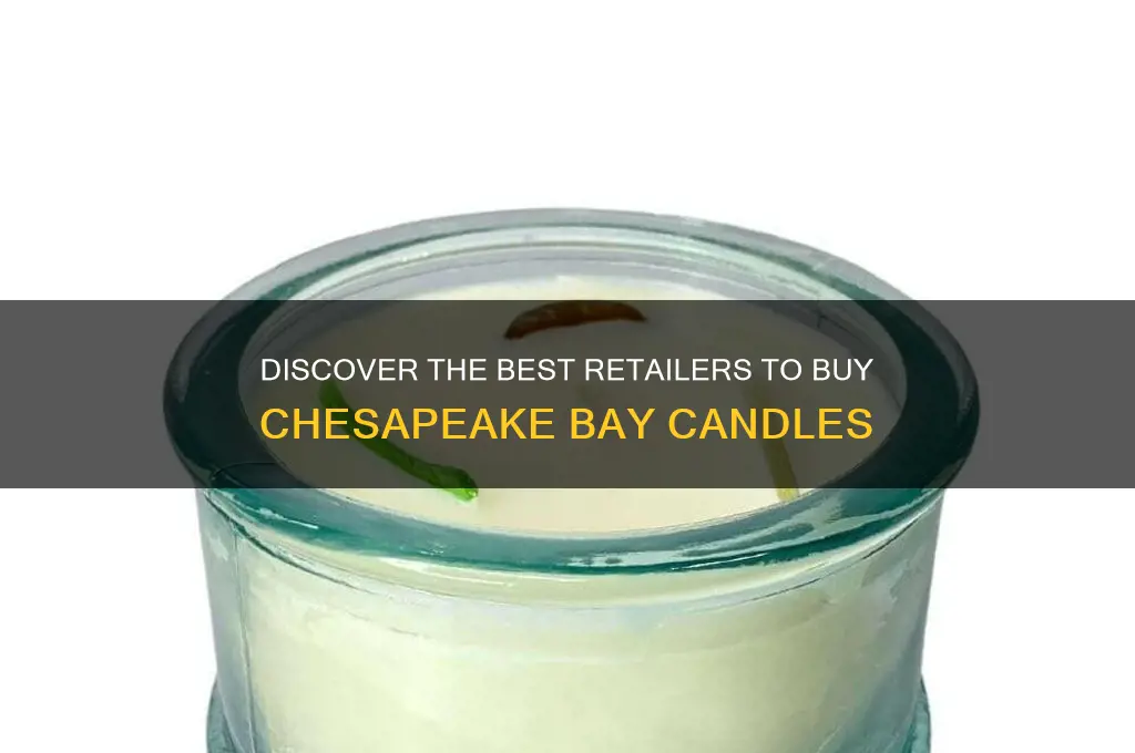 where can i buy chesapeake bay candles