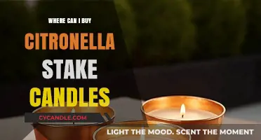 Best Places to Buy Citronella Stake Candles for Outdoor Use