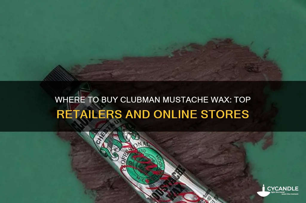 where can i buy clubman mustache wax