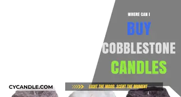Discover the Best Places to Buy Cobblestone Candles Online