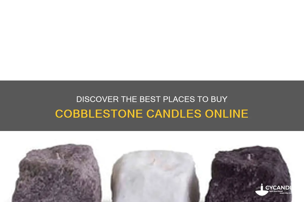 where can i buy cobblestone candles