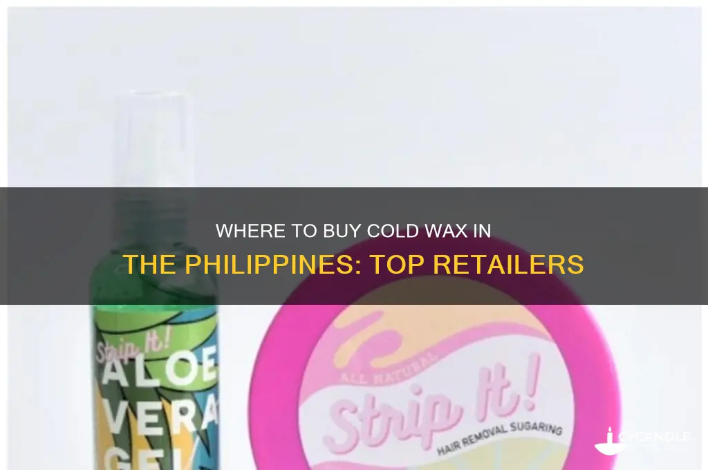 where can i buy cold wax in the philippines