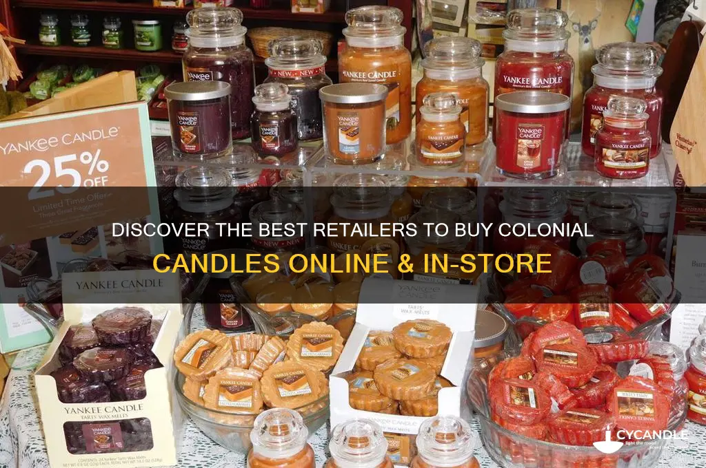 where can i buy colonial candles