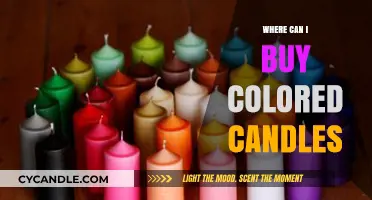 Where to Buy Colored Candles: Top Retailers and Online Stores