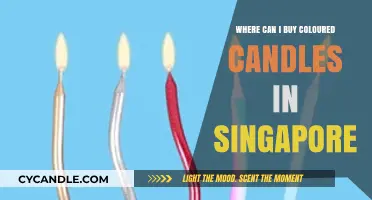 Discover Vibrant Coloured Candles in Singapore: Top Shopping Spots