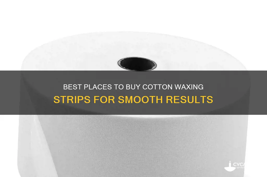 where can i buy cotton strips for waxing