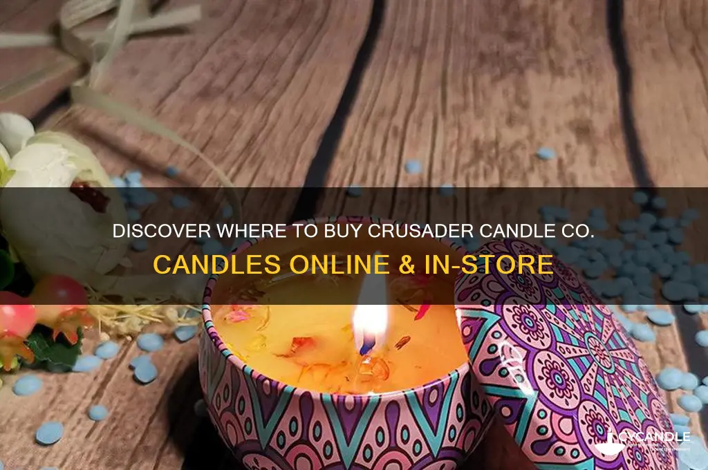 where can i buy crusader candle co candles