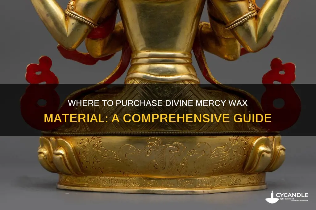 where can i buy divine mercy wax material