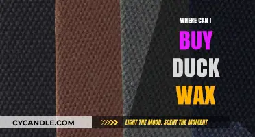 Where to Buy Duck Wax: Top Retailers and Online Sources