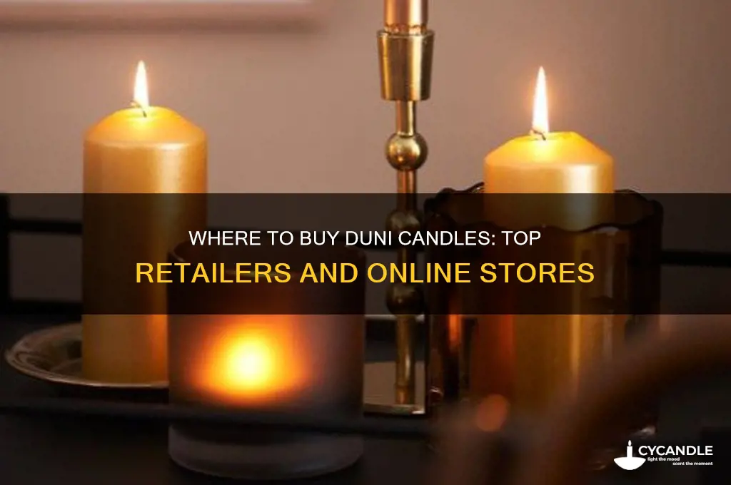 where can i buy duni candles