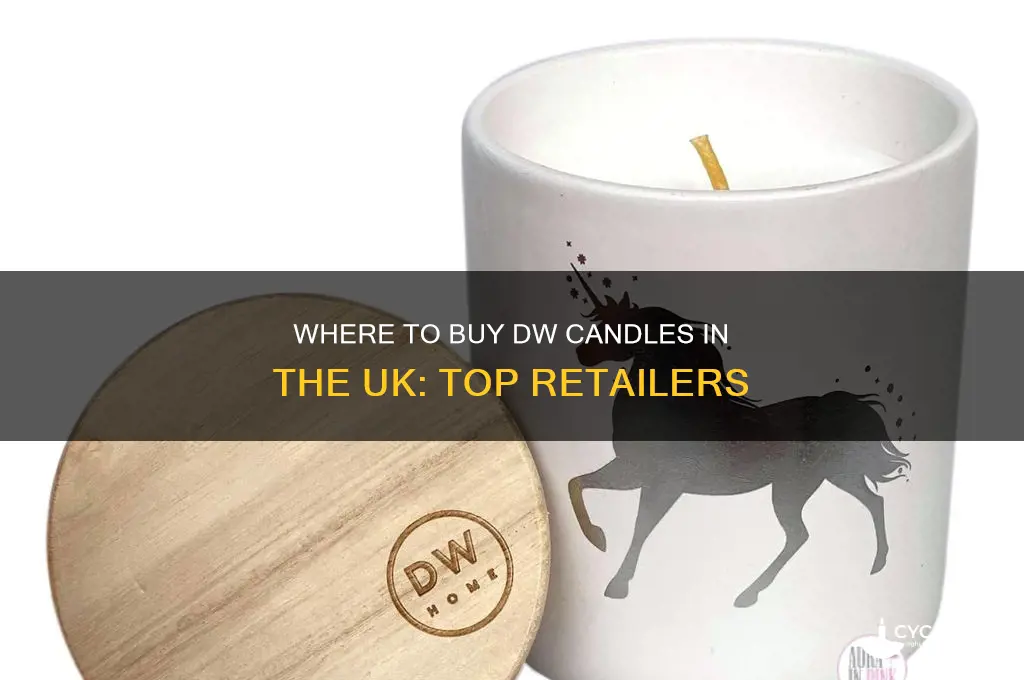 where can i buy dw candles in the uk