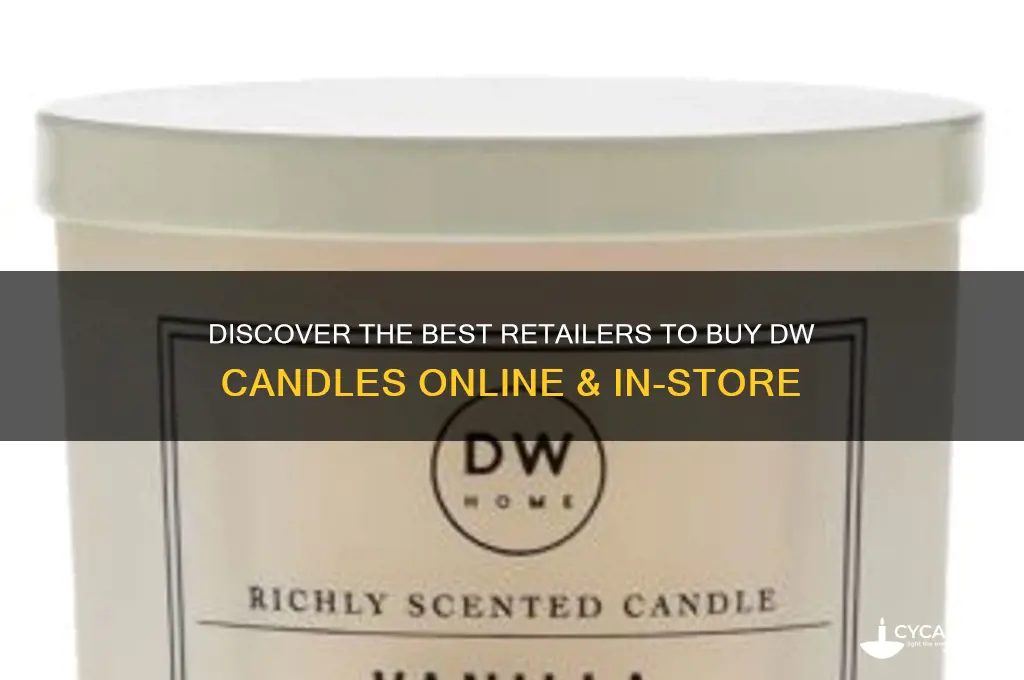 where can i buy dw candles