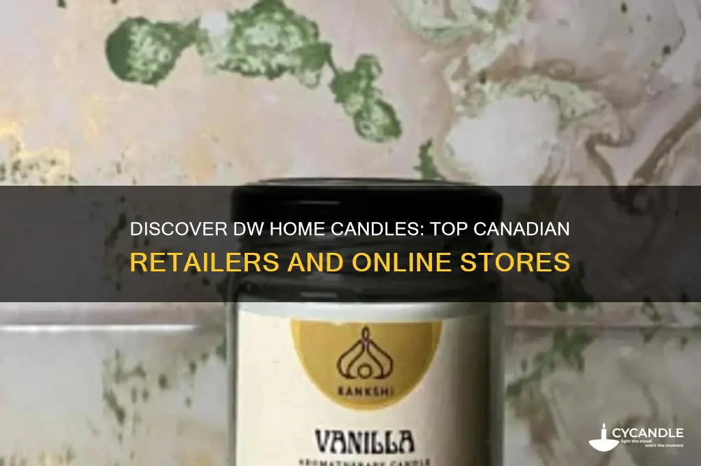 where can i buy dw home candles in canada