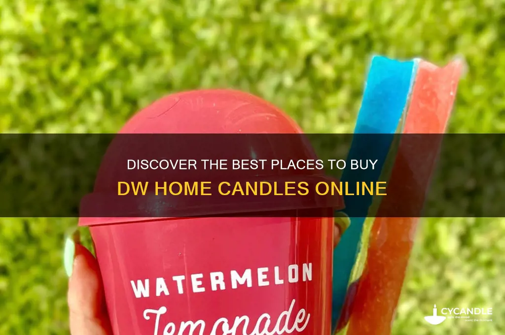 where can i buy dw home candles