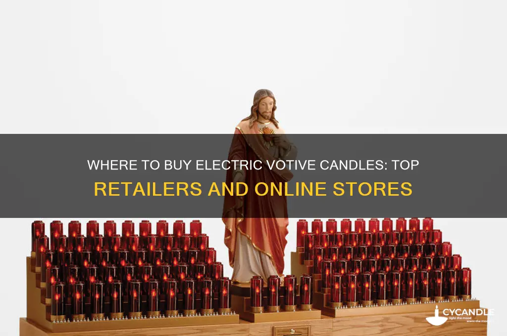 where can i buy electric votive candles